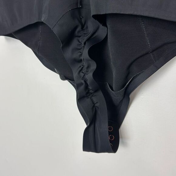 Pinsy High Neck Hourglass Shapewear Cheeky Bodysuit 1X - Picture 5 of 8